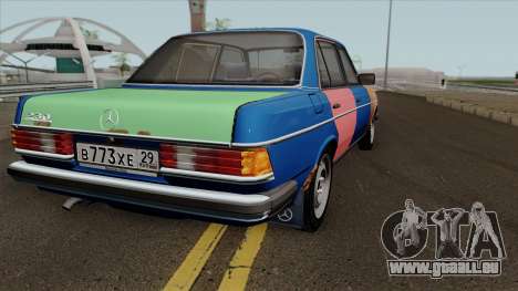 Mercedes-Benz 230 W123 "Avaler" pour GTA San Andreas