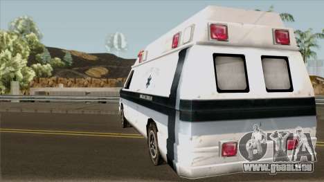 Carcer City Ambulance für GTA San Andreas
