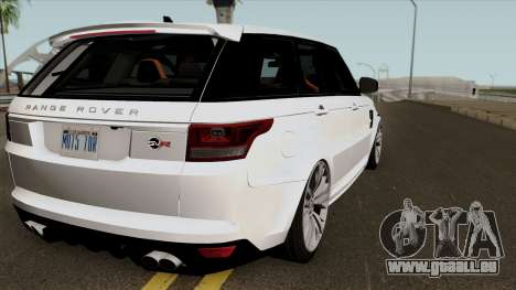 Land Rover Range Rover Sport SVR pour GTA San Andreas