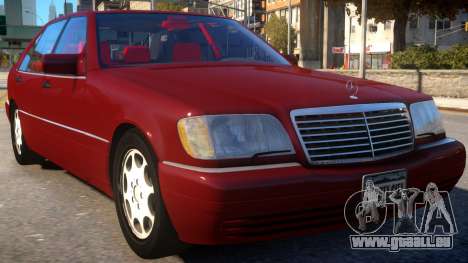 Mercedes-Benz S600L W140 pour GTA 4