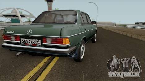 Mercedes-Benz 230 W123 pour GTA San Andreas