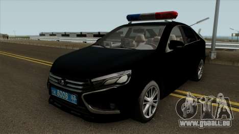 Lada Vesta Traffic Police v2 pour GTA San Andreas