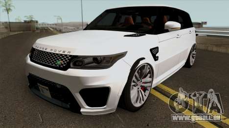 Land Rover Range Rover Sport SVR pour GTA San Andreas