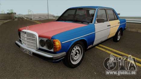 Mercedes-Benz 230 W123 "Schlucken" für GTA San Andreas