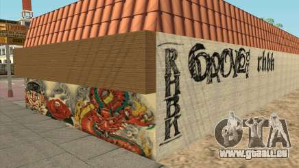 Graffiti im Stadtteil Idlewood für GTA San Andreas