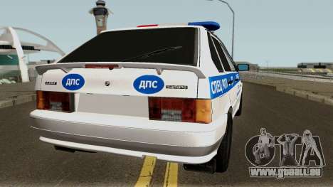 VAZ 2114 Police de la Région de Yaroslavl pour GTA San Andreas