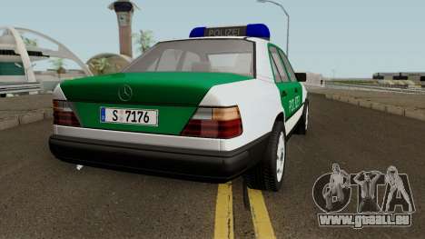 Mercedes-Benz E-Klasse W124 1993 Police für GTA San Andreas