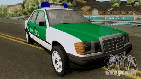 Mercedes-Benz E-Klasse W124 1993 Police pour GTA San Andreas