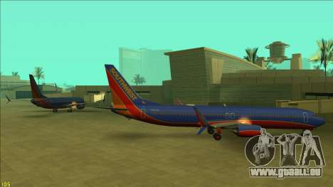 Southwest Airlines 737-800 für GTA San Andreas
