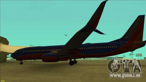 Southwest Airlines 737-800 pour GTA San Andreas