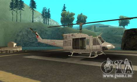 Agusta Bell 212 Turkısh Des Forces Navales pour GTA San Andreas