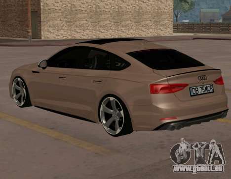 Audi S4 Cabriolet Rotor pour GTA San Andreas