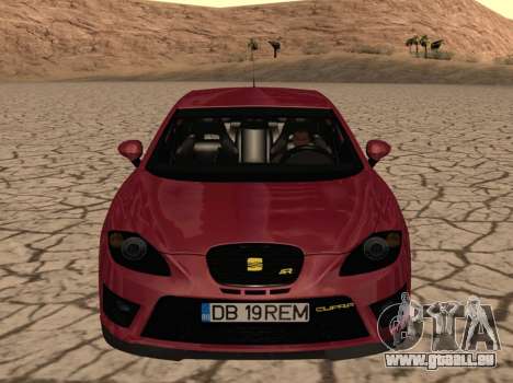 Seat Leon Cupra R 1P1 pour GTA San Andreas