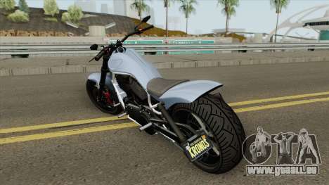 Western Motorcycle Nightblade (V2) GTA V für GTA San Andreas