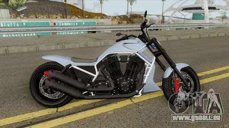 Western Motorcycle Nightblade (V2) GTA V pour GTA San Andreas