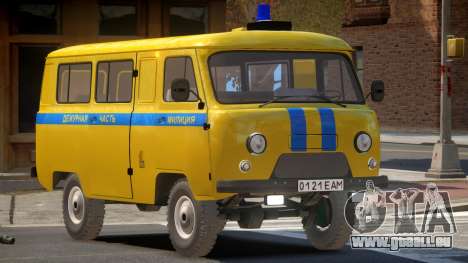 UAZ 3962 Police für GTA 4