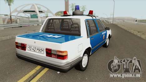 Volvo 460 (Police) 1991 pour GTA San Andreas