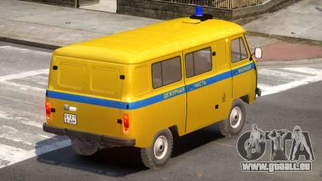 UAZ 3962 Police für GTA 4