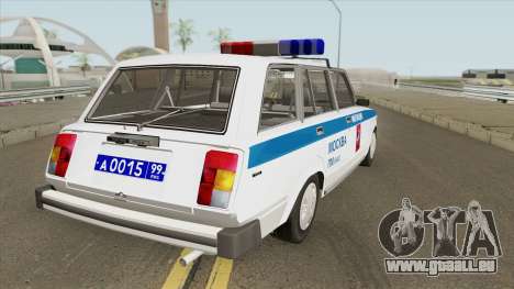 VAZ 2104 (Polizei von Moskau) für GTA San Andreas