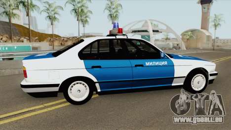 BMW 525i (E34) Police 1991 pour GTA San Andreas