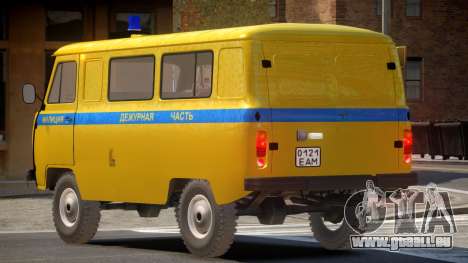 UAZ 3962 Police für GTA 4