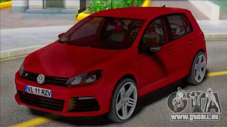 Volkswagen Golf 6 R 4 portes pour GTA San Andreas