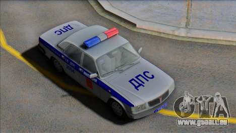 Gaz Wolga 3110 Polizei DPS 2000 für GTA San Andreas