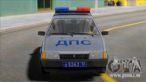 Vaz-2109 Police DPS 2002 pour GTA San Andreas