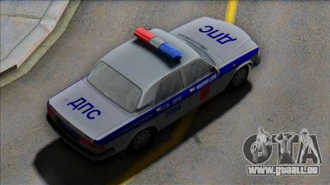 Gaz Wolga 3110 Polizei DPS 2000 für GTA San Andreas