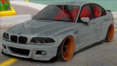 BMW E46 Sedan WideBody pour GTA San Andreas