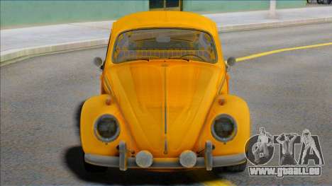Volkswagen Beetle 1966 Yellow pour GTA San Andreas