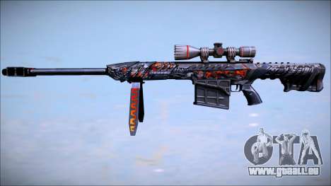 Crossfire Barret M82A1 Obsidian Beast für GTA San Andreas
