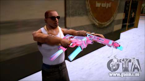 CS GO Mac-10 Neon Rider pour GTA San Andreas