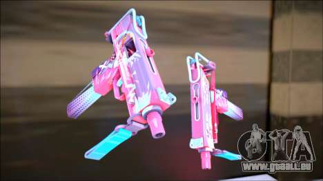 CS GO Mac-10 Neon Rider pour GTA San Andreas