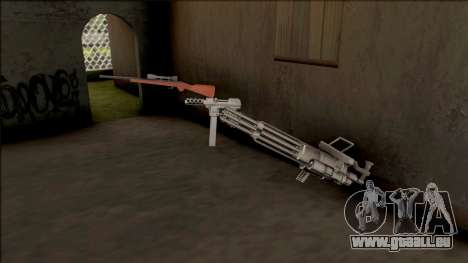 Weapons in Grove Street pour GTA San Andreas
