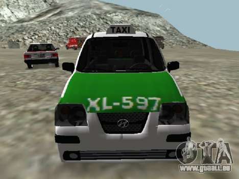 Hyundai Atos Taxi Xalapa für GTA San Andreas