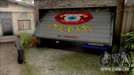 Yung Drac Ganton Garage Mod pour GTA San Andreas