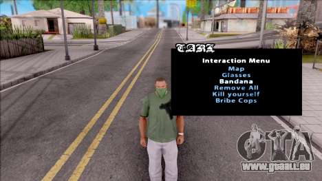 GTA Online Interaction Menu pour GTA San Andreas