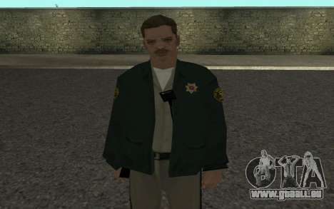 Peau de shérif pour GTA San Andreas