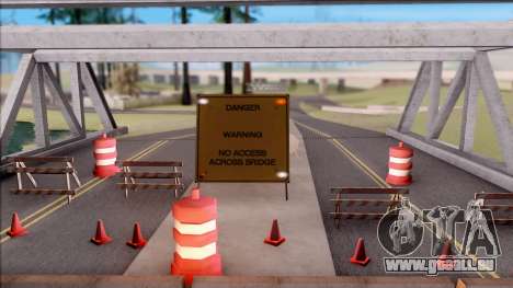 Lighted Barriers für GTA San Andreas
