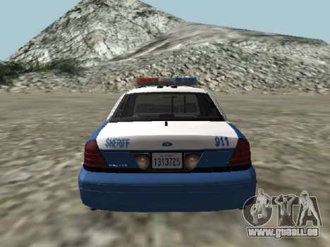 Ford Crown Victoria 2001 aus The Walking Dead für GTA San Andreas