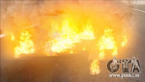 Realistic Fire Mod pour GTA San Andreas