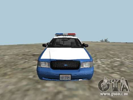 Ford Crown Victoria 2001 de The Walking Dead pour GTA San Andreas