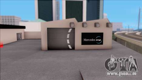 Mercedes-Benz Dealer Store pour GTA San Andreas