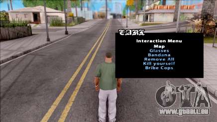 GTA Online Interaction Menu für GTA San Andreas