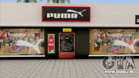 Puma Clothing Store für GTA San Andreas