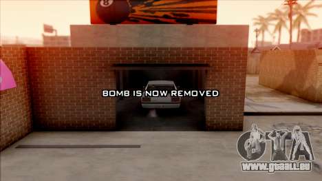 Garage Bomb Changer pour GTA San Andreas