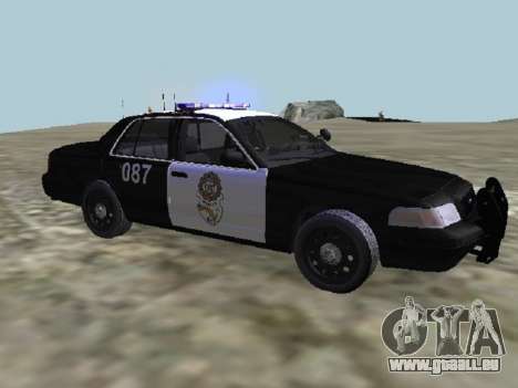 Ford CrownPolicia Federal de Caminos MX pour GTA San Andreas