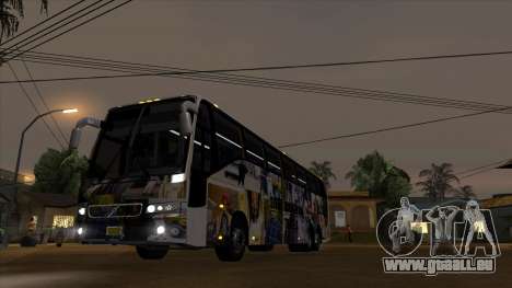Sidhu Moosewala Volvo Bus 9700 Mod pour GTA San Andreas