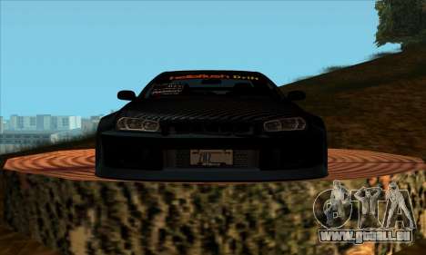 Nissan Skyline GT-R R34 - Tet (No Game No Life) pour GTA San Andreas